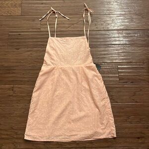 Forever 21 Apron Dress in Coral Size M
